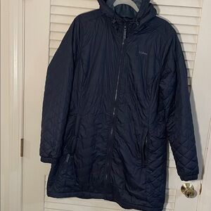 L.L. Bean Navy Puffer Jacket